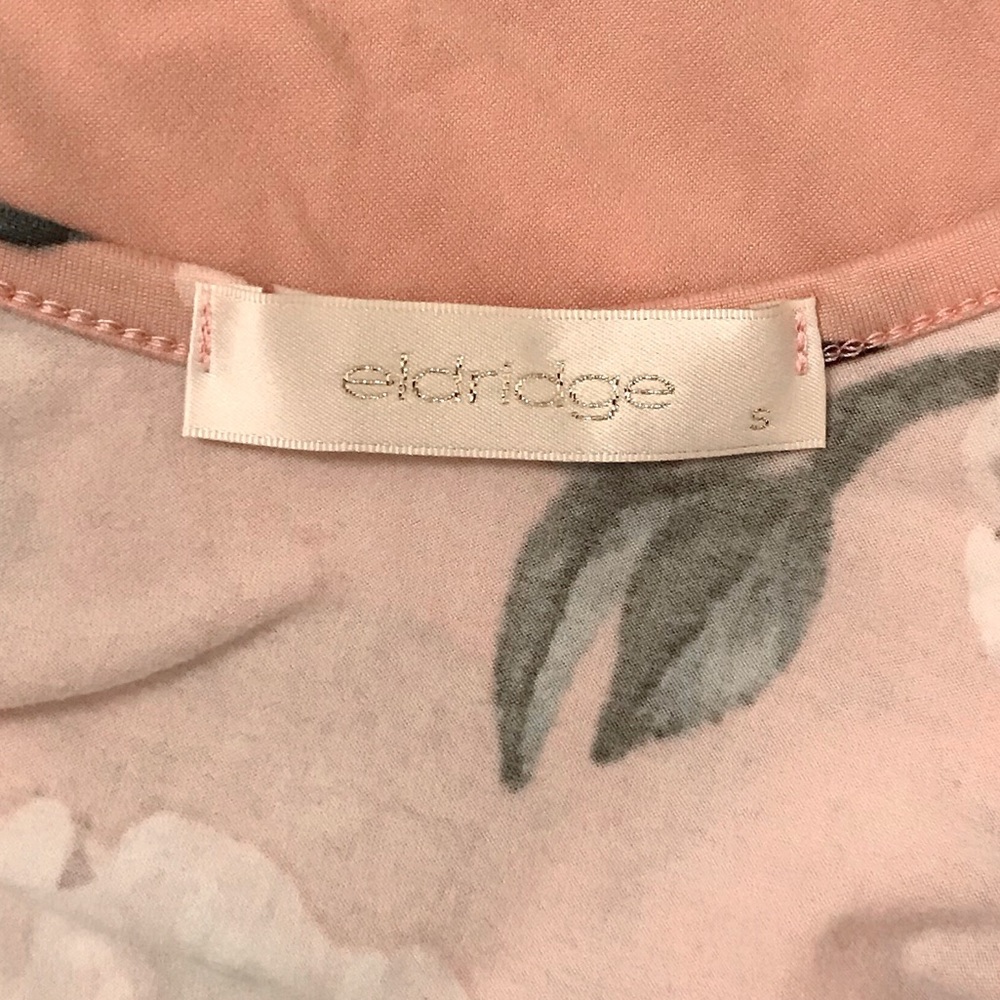 •ELDRIDGE• NWT Floral Cold Shoulder Swing Dress - Picture 4 of 8